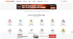 Desktop Screenshot of horoscope.com