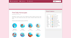 Desktop Screenshot of horoscope.tv